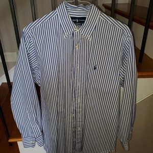 Vintage Ralph Lauren Striped Dress Shirt